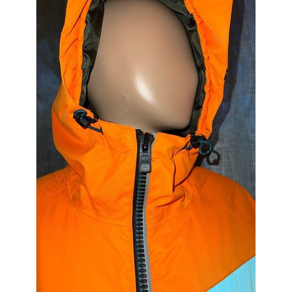 ORAGE Men's Xavier Pro Insulated Shell Ski Jacket Weatherproof Fleece Lined - Picture 10 of 12